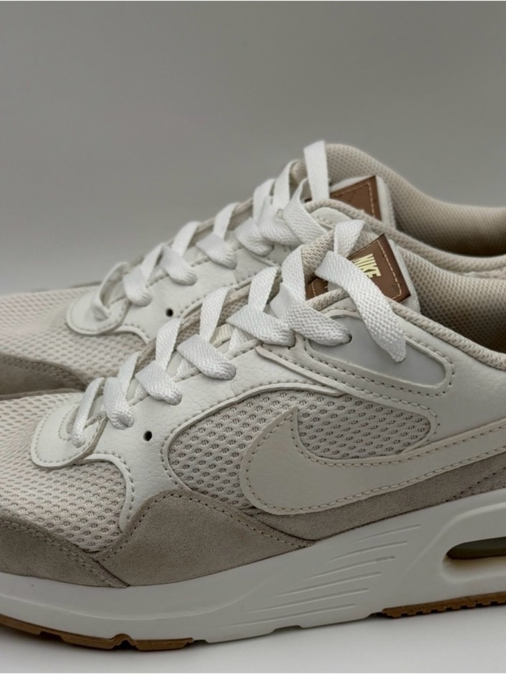 Nike Air Max SC Womens 9 Summit White Platinum Tint Hemp Sail CW4554-108